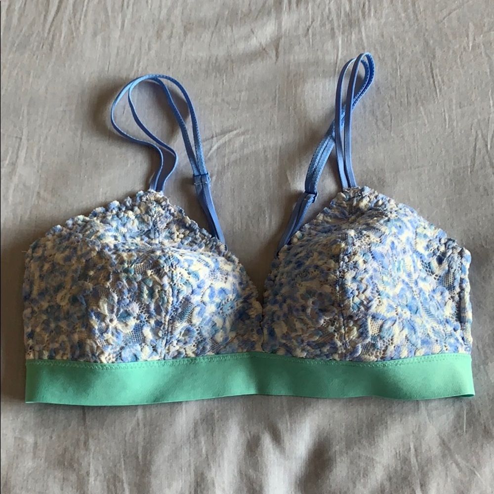Aerie Flower Lace Bralette